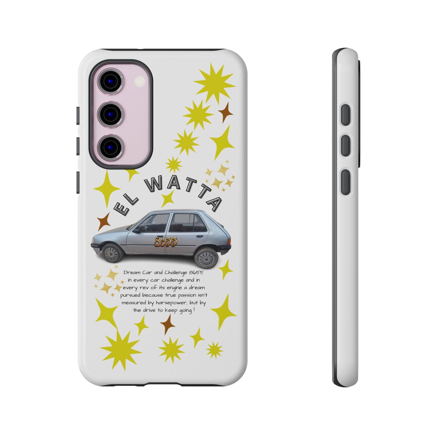 El Watta Phone Case - Retro Car Design, Tough Case, Unique Gift for Car Lovers, Funny Phone Accessory, Fun Birthday Present