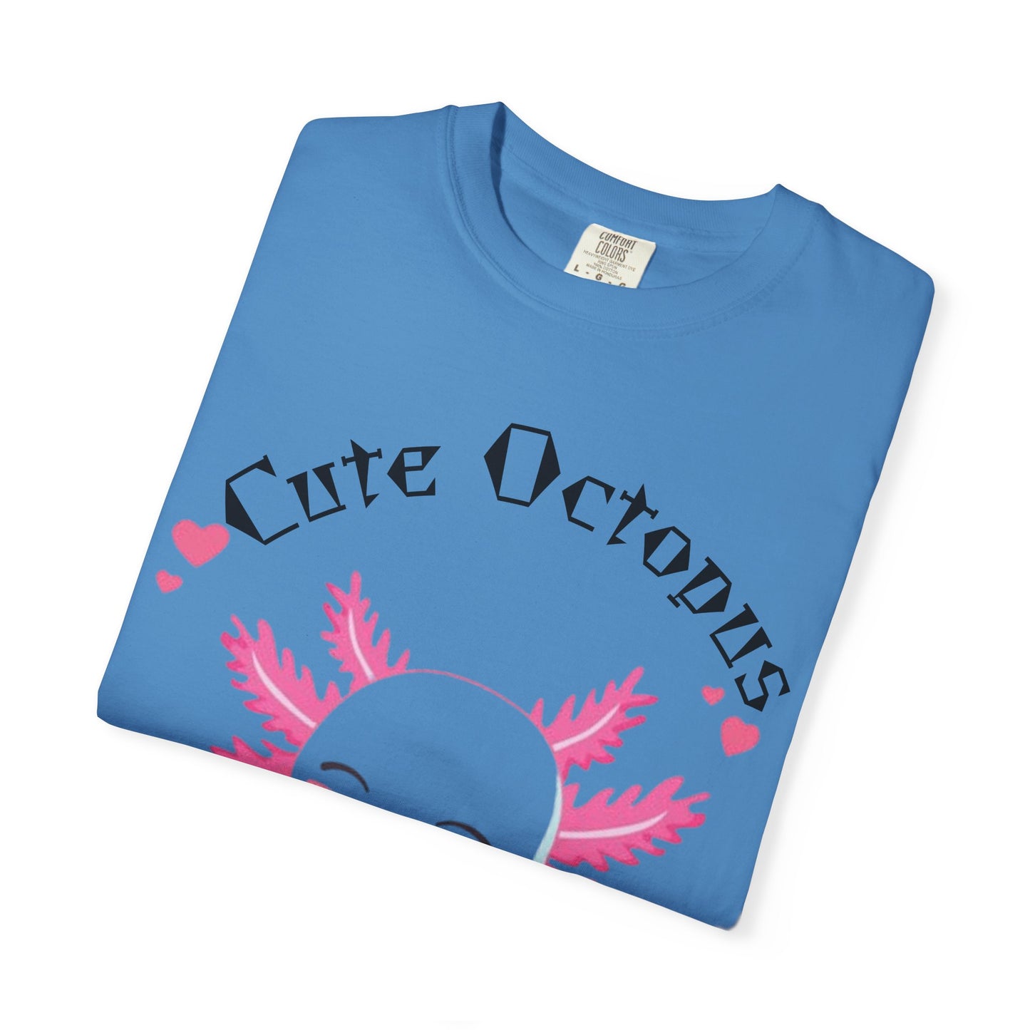 Cute Octopus Graphic T-Shirt, Unisex, Fun Gift, Casual Wear, Summer Style, Beach Vibes