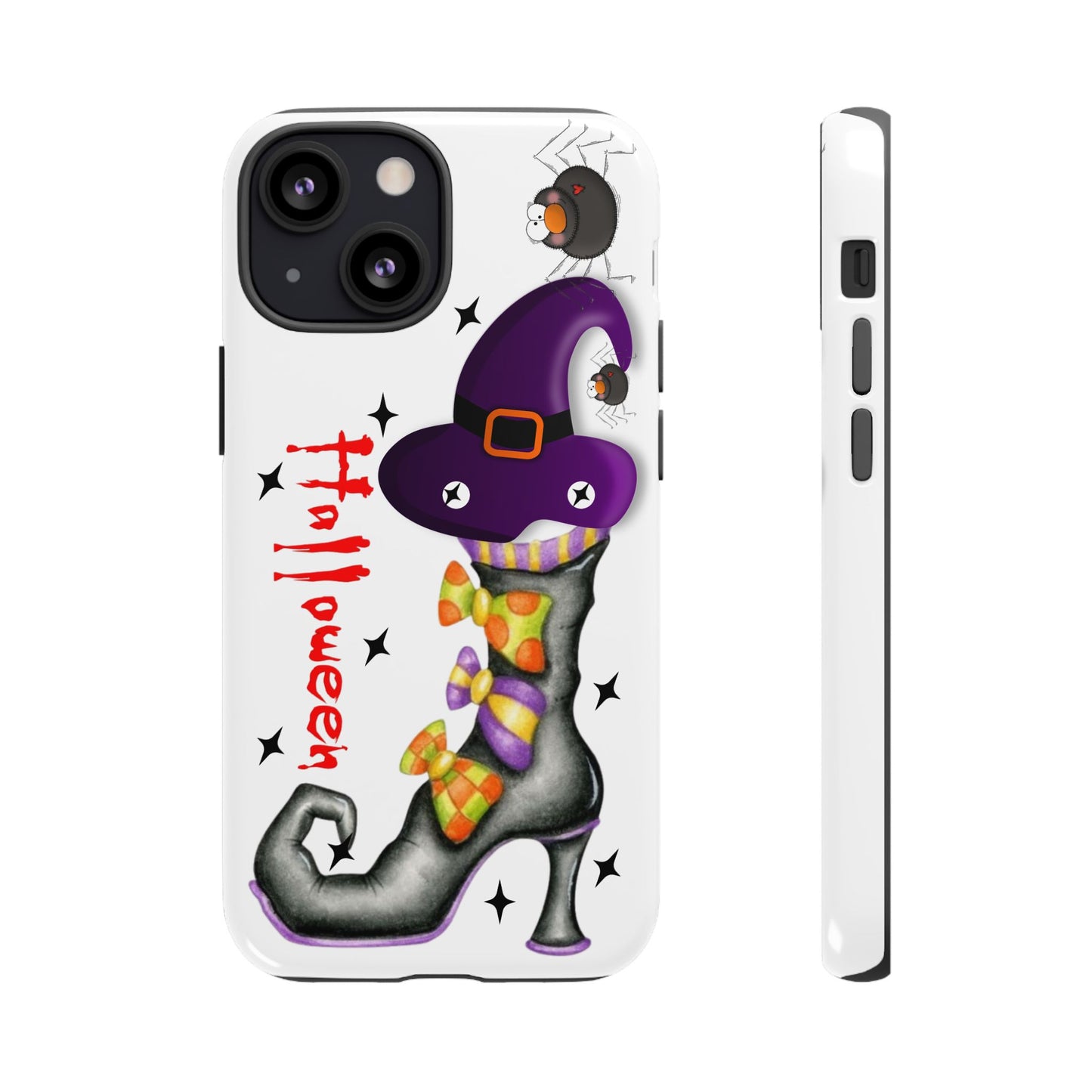 Halloween Phone Case, Tough Cases, Spooky Phone Cover, Witch Hat Design, Holiday Accessory, Fall Gift Idea