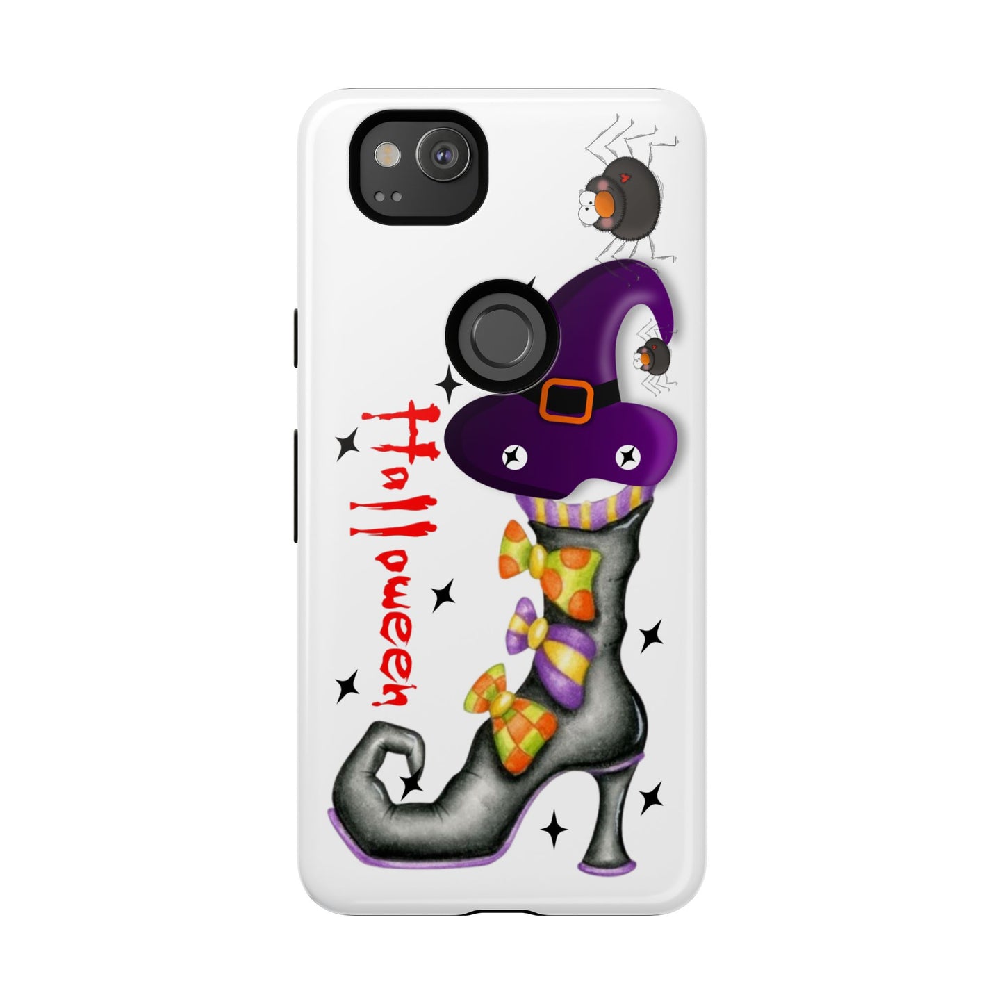 Halloween Phone Case, Tough Cases, Spooky Phone Cover, Witch Hat Design, Holiday Accessory, Fall Gift Idea