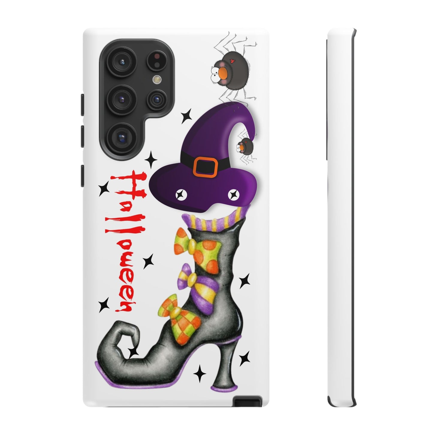 Halloween Phone Case, Tough Cases, Spooky Phone Cover, Witch Hat Design, Holiday Accessory, Fall Gift Idea