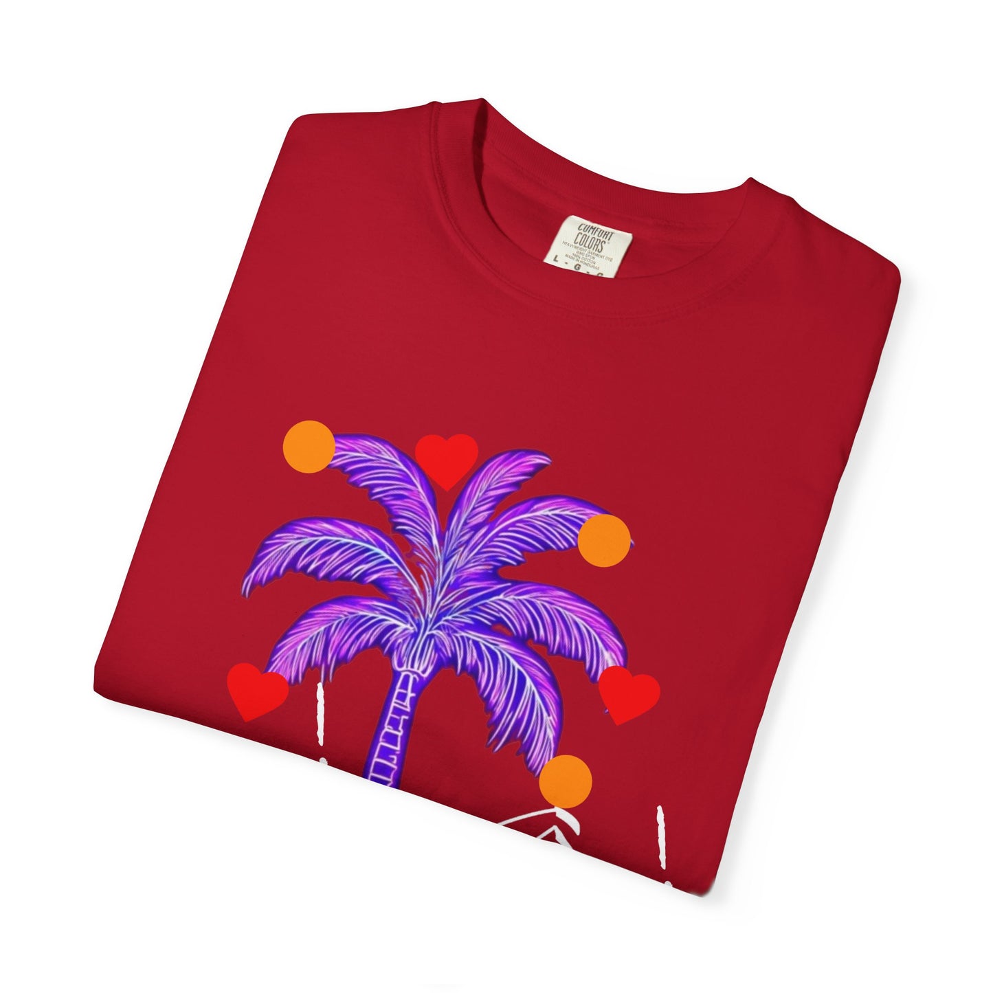 Hop! Palm T-Shirt, Summer Vibes, Beachwear, Casual Style, Gift for Friends, Travel Essential
