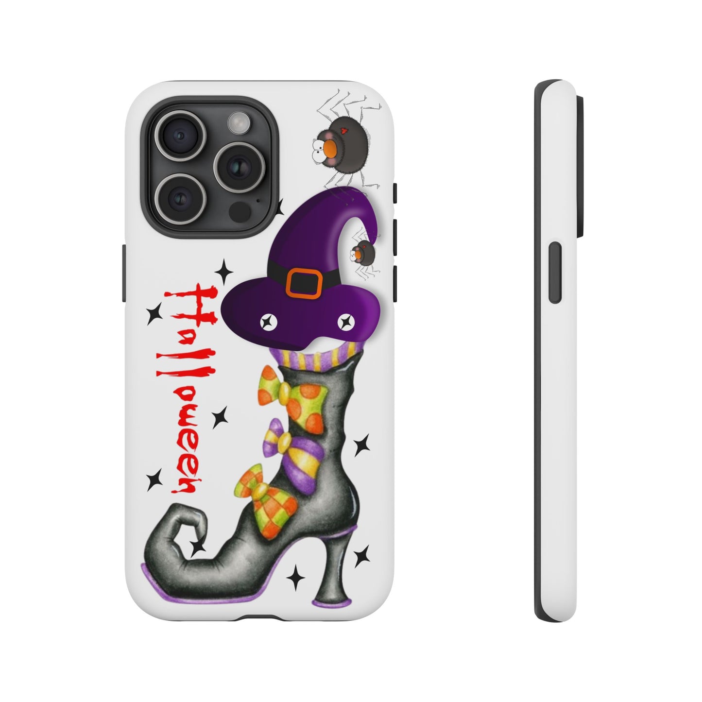 Halloween Phone Case, Tough Cases, Spooky Phone Cover, Witch Hat Design, Holiday Accessory, Fall Gift Idea