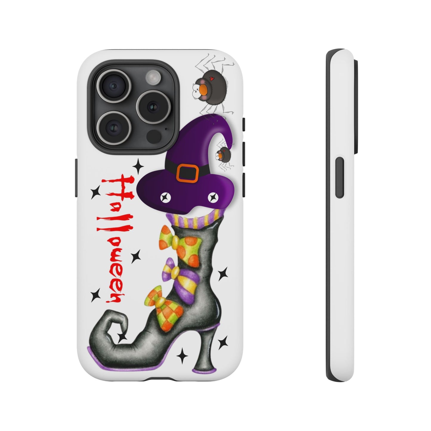 Halloween Phone Case, Tough Cases, Spooky Phone Cover, Witch Hat Design, Holiday Accessory, Fall Gift Idea