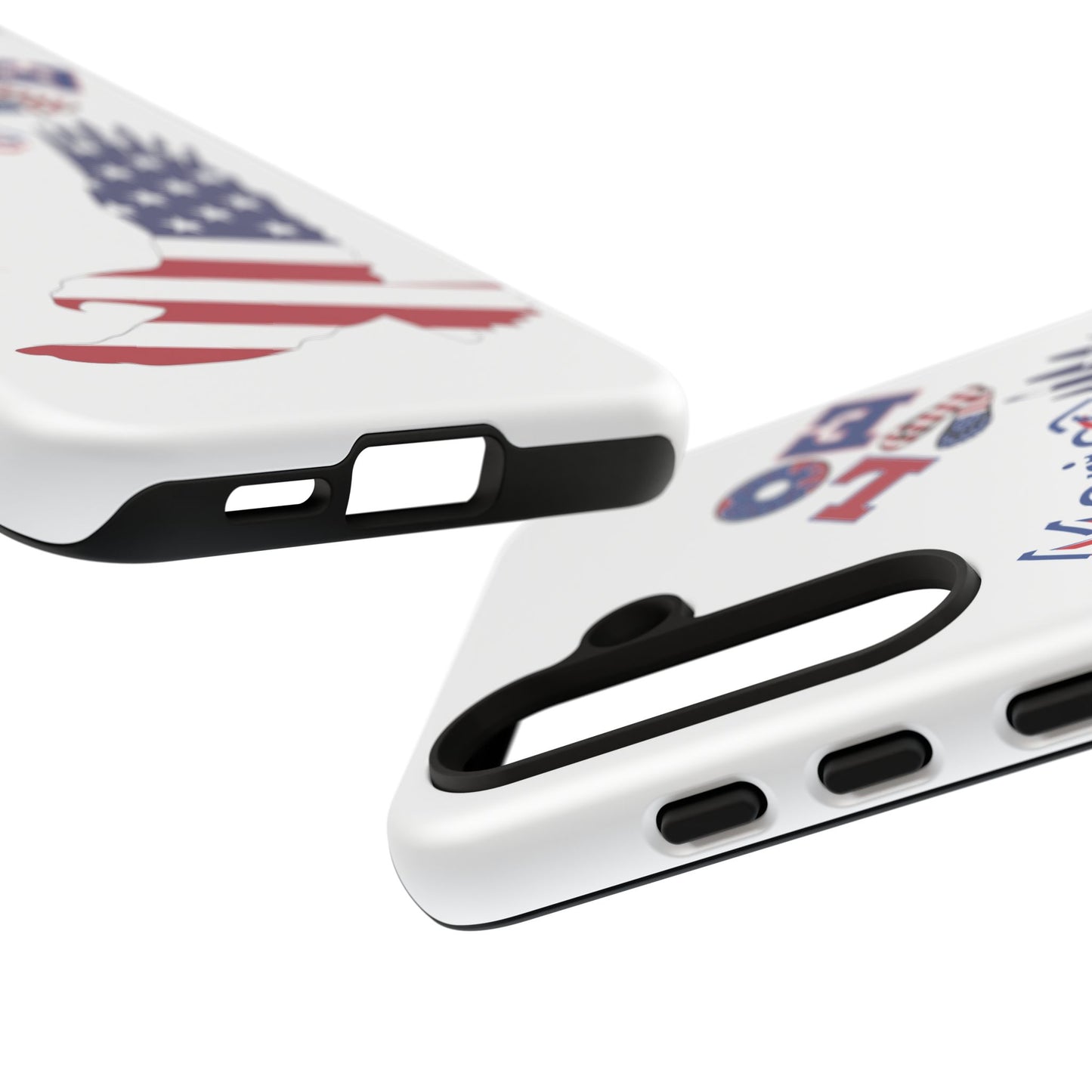 Patriotic Phone Case, Love America Design, American Flag Accessory, Perfect Gift for Veterans, Independence Day, Memorial Day