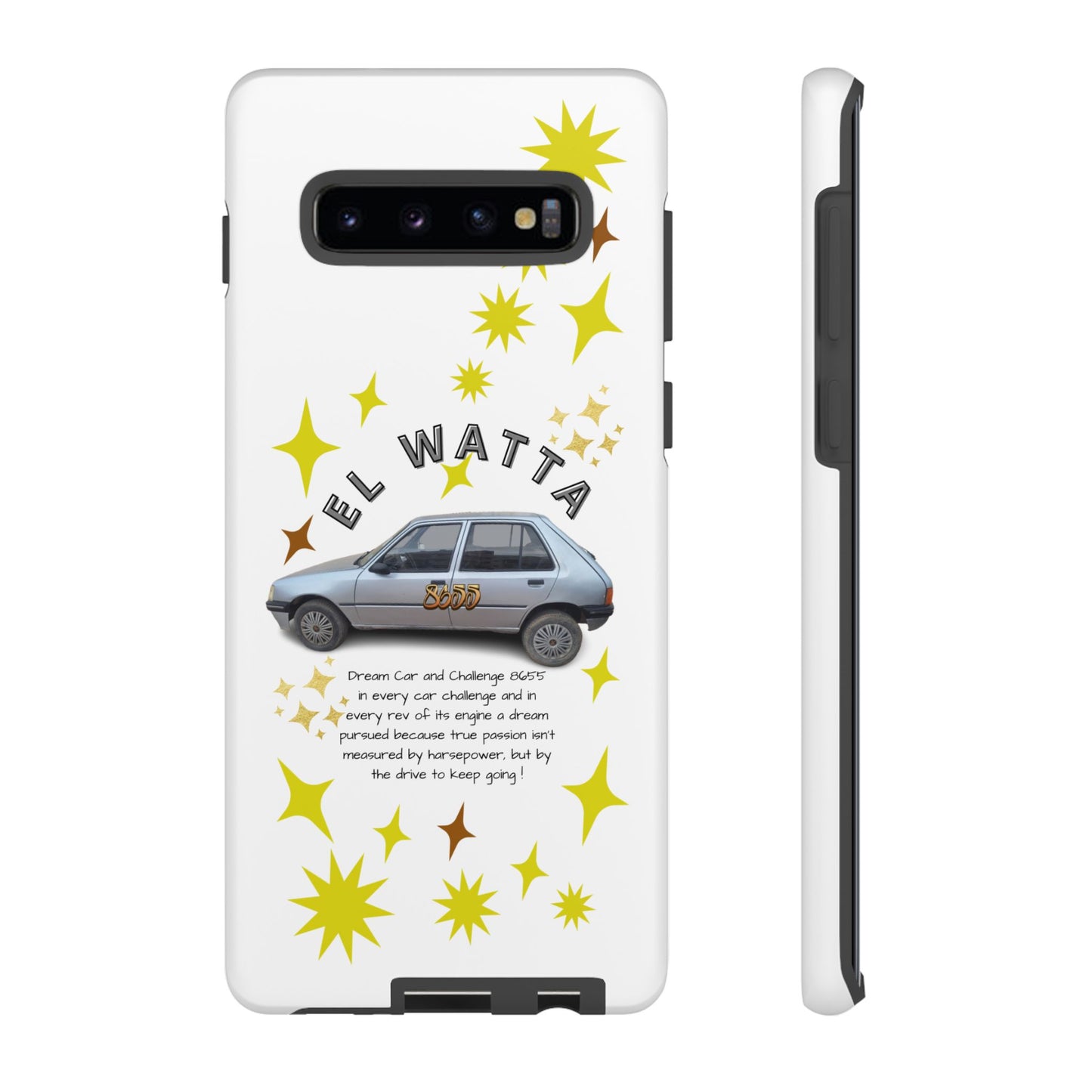El Watta Phone Case - Retro Car Design, Tough Case, Unique Gift for Car Lovers, Funny Phone Accessory, Fun Birthday Present