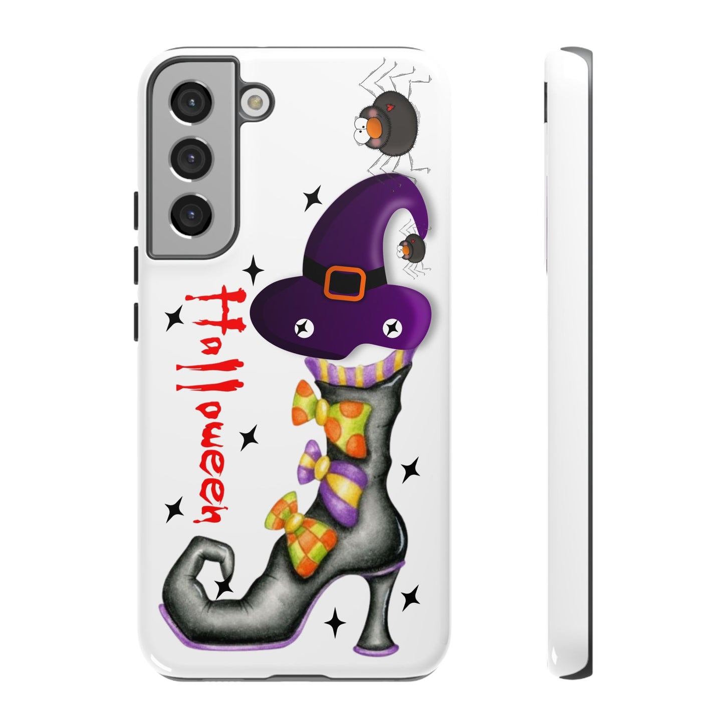 Halloween Phone Case, Tough Cases, Spooky Phone Cover, Witch Hat Design, Holiday Accessory, Fall Gift Idea