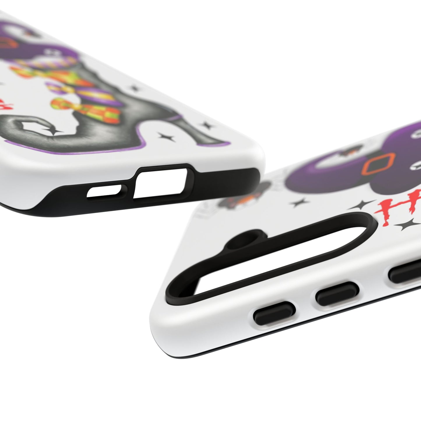 Halloween Phone Case, Tough Cases, Spooky Phone Cover, Witch Hat Design, Holiday Accessory, Fall Gift Idea