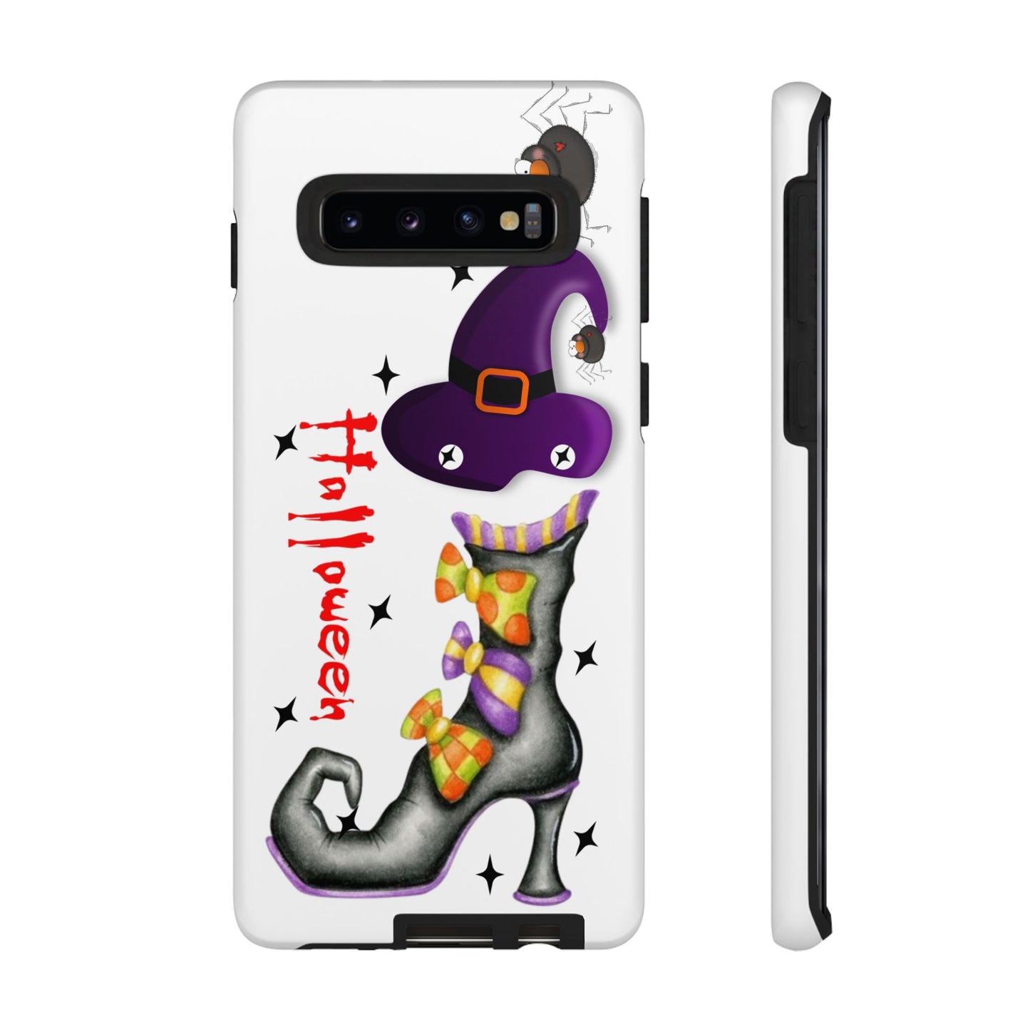 Halloween Phone Case, Tough Cases, Spooky Phone Cover, Witch Hat Design, Holiday Accessory, Fall Gift Idea