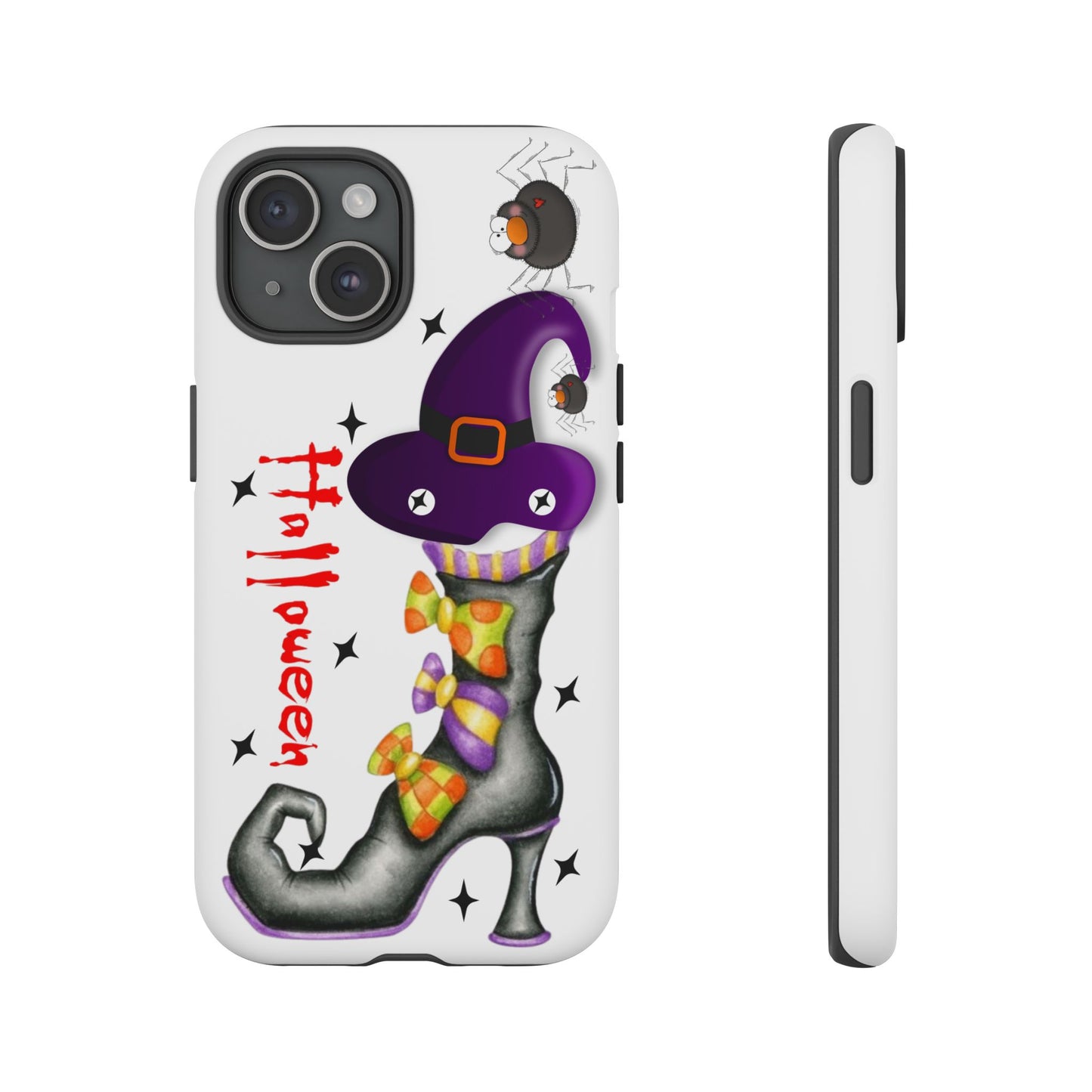 Halloween Phone Case, Tough Cases, Spooky Phone Cover, Witch Hat Design, Holiday Accessory, Fall Gift Idea