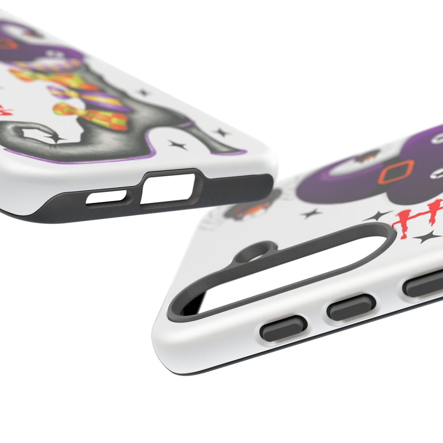 Halloween Phone Case, Tough Cases, Spooky Phone Cover, Witch Hat Design, Holiday Accessory, Fall Gift Idea