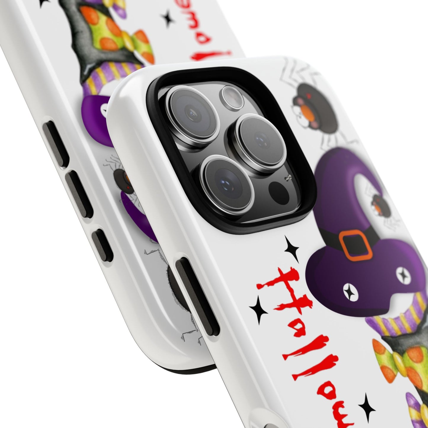 Halloween Phone Case, Tough Cases, Spooky Phone Cover, Witch Hat Design, Holiday Accessory, Fall Gift Idea