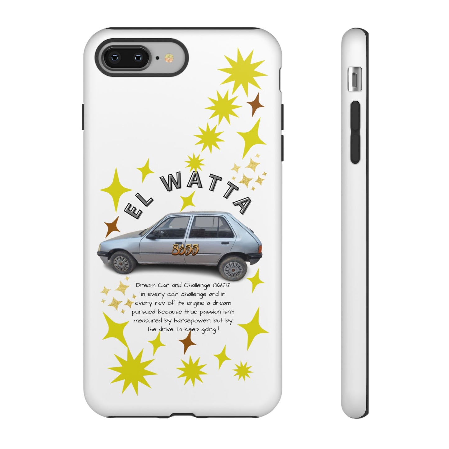 El Watta Phone Case - Retro Car Design, Tough Case, Unique Gift for Car Lovers, Funny Phone Accessory, Fun Birthday Present