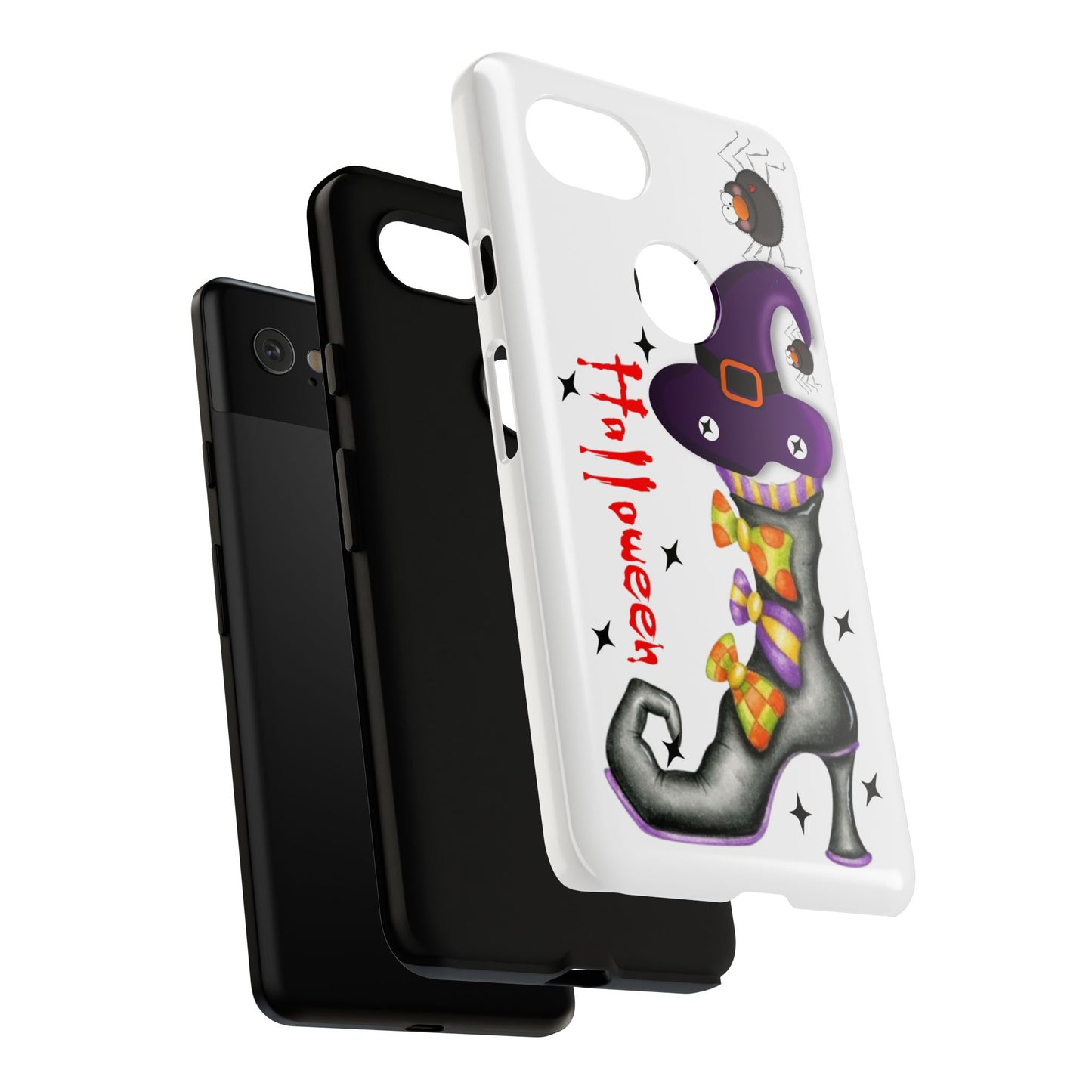 Halloween Phone Case, Tough Cases, Spooky Phone Cover, Witch Hat Design, Holiday Accessory, Fall Gift Idea