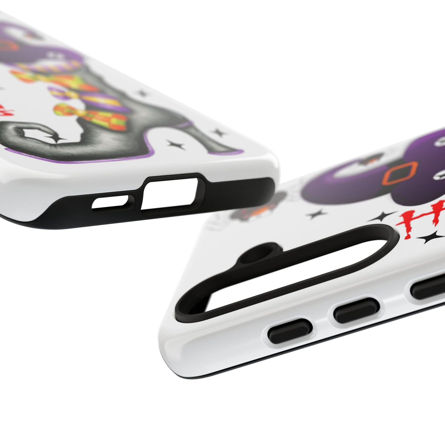 Halloween Phone Case, Tough Cases, Spooky Phone Cover, Witch Hat Design, Holiday Accessory, Fall Gift Idea