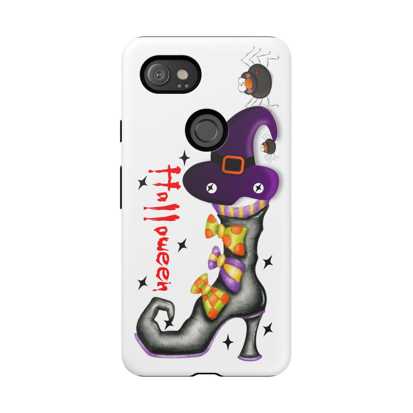 Halloween Phone Case, Tough Cases, Spooky Phone Cover, Witch Hat Design, Holiday Accessory, Fall Gift Idea