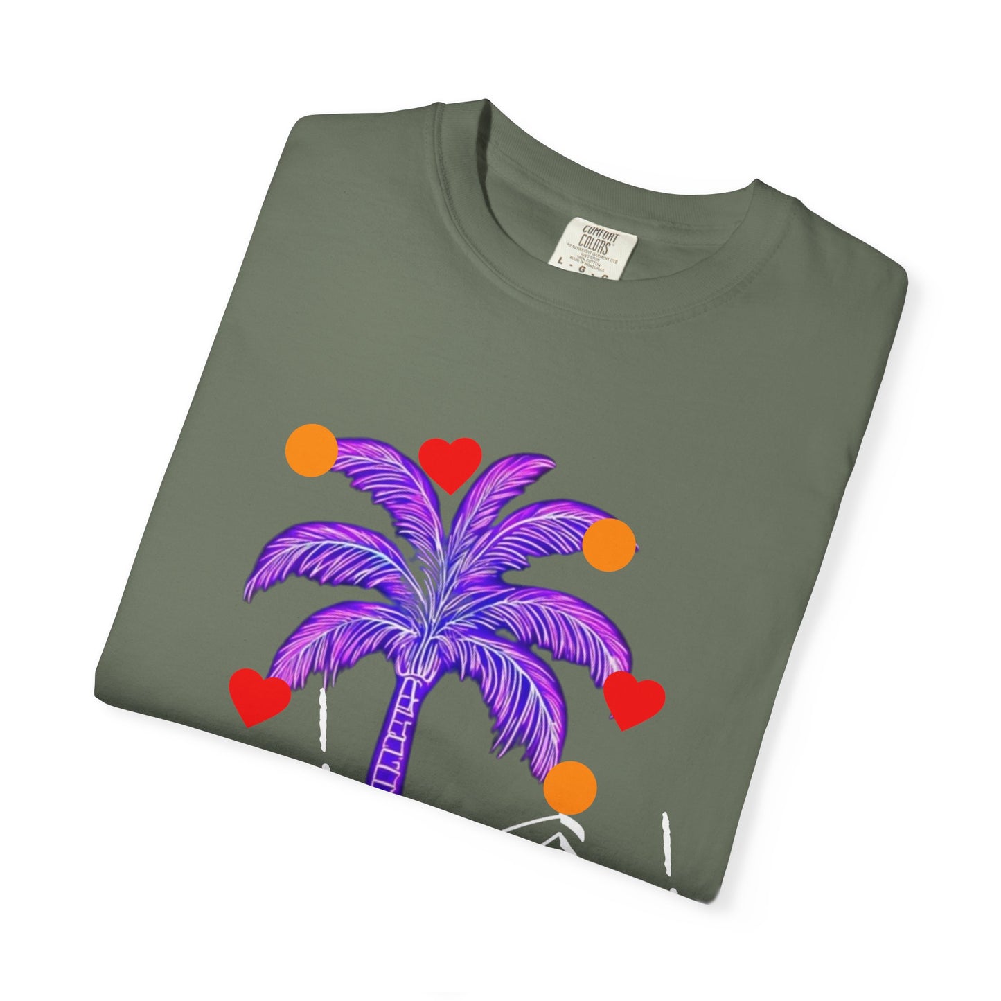 Hop! Palm T-Shirt, Summer Vibes, Beachwear, Casual Style, Gift for Friends, Travel Essential