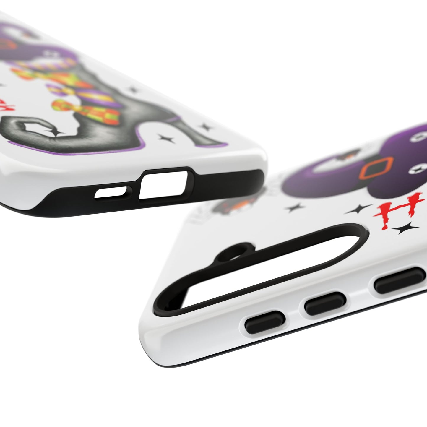 Halloween Phone Case, Tough Cases, Spooky Phone Cover, Witch Hat Design, Holiday Accessory, Fall Gift Idea