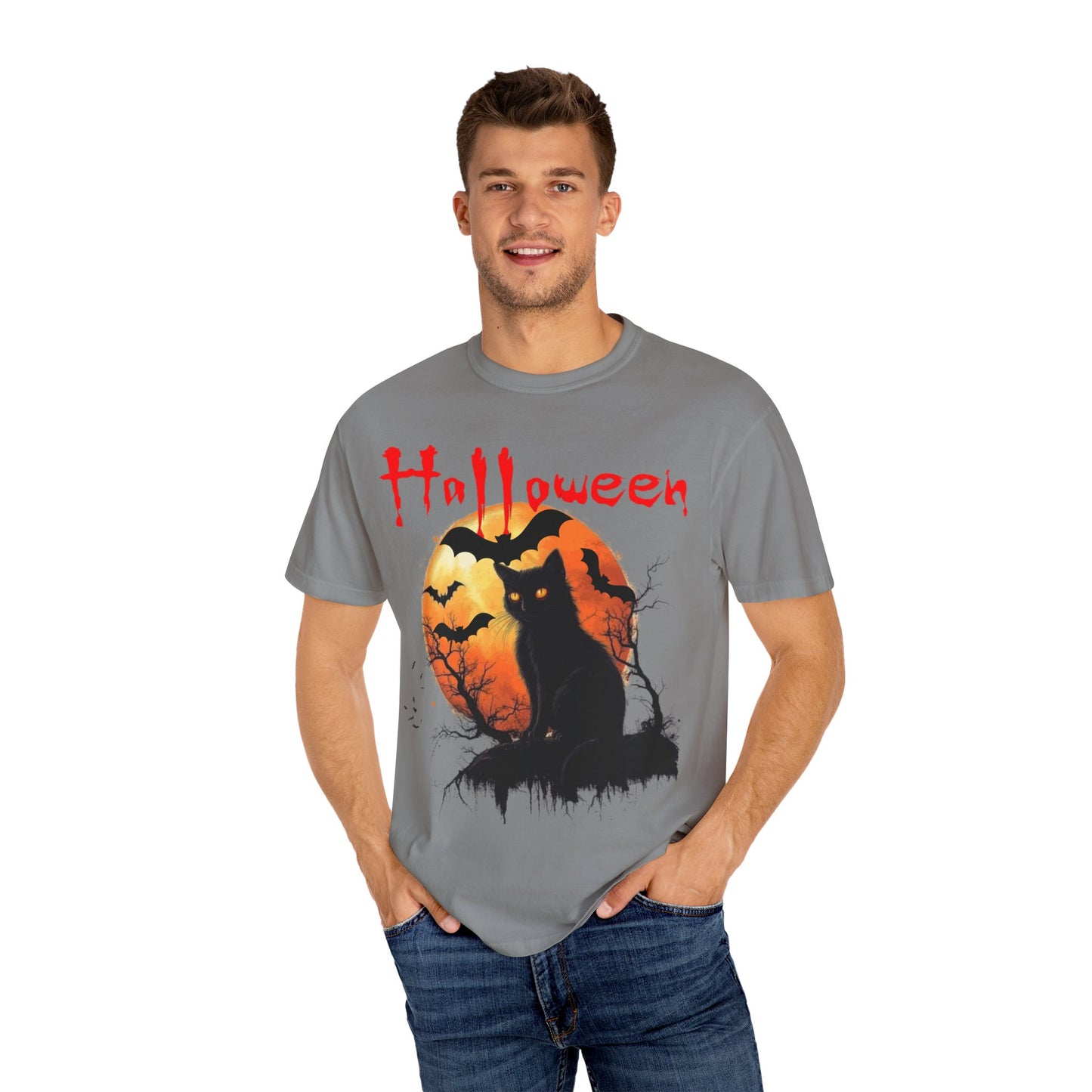 Halloween October 31 Folk Festival Unisex Garment-Dyed T-shirt