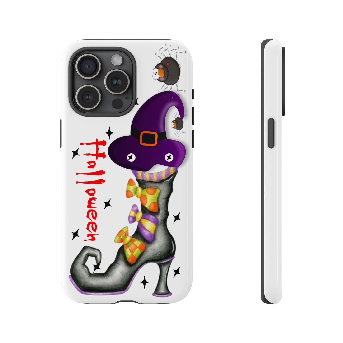 Halloween Phone Case, Tough Cases, Spooky Phone Cover, Witch Hat Design, Holiday Accessory, Fall Gift Idea