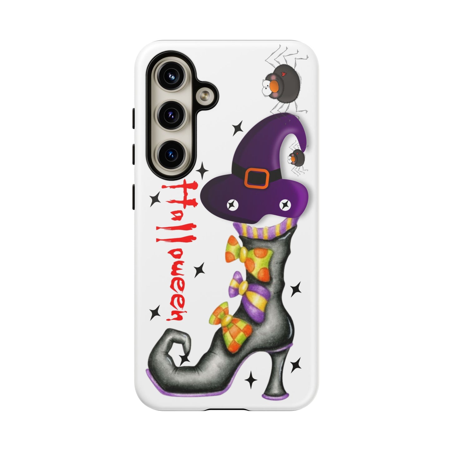 Halloween Phone Case, Tough Cases, Spooky Phone Cover, Witch Hat Design, Holiday Accessory, Fall Gift Idea