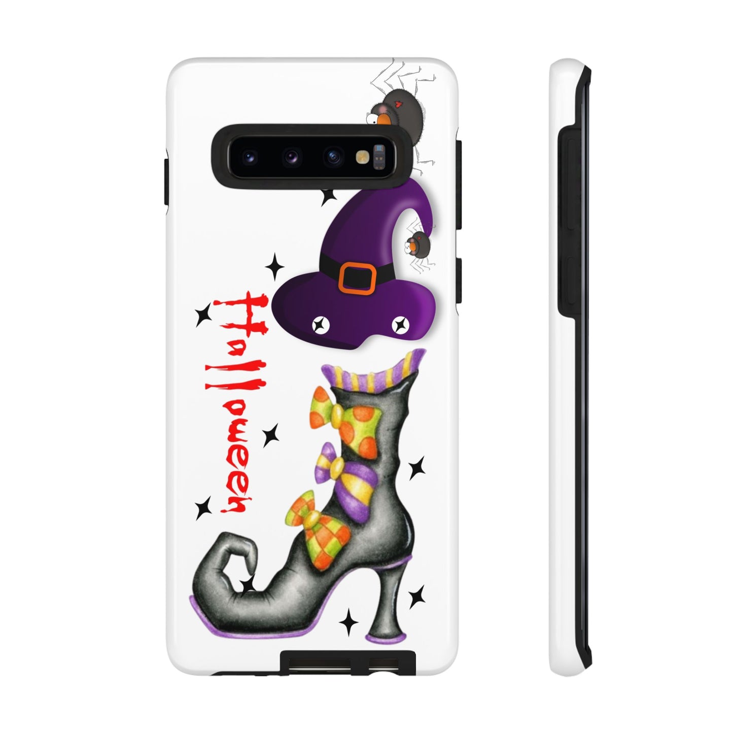 Halloween Phone Case, Tough Cases, Spooky Phone Cover, Witch Hat Design, Holiday Accessory, Fall Gift Idea