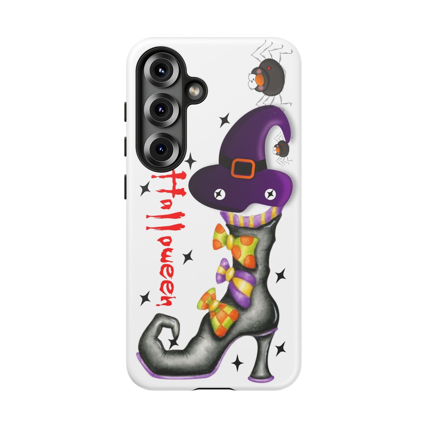 Halloween Phone Case, Tough Cases, Spooky Phone Cover, Witch Hat Design, Holiday Accessory, Fall Gift Idea