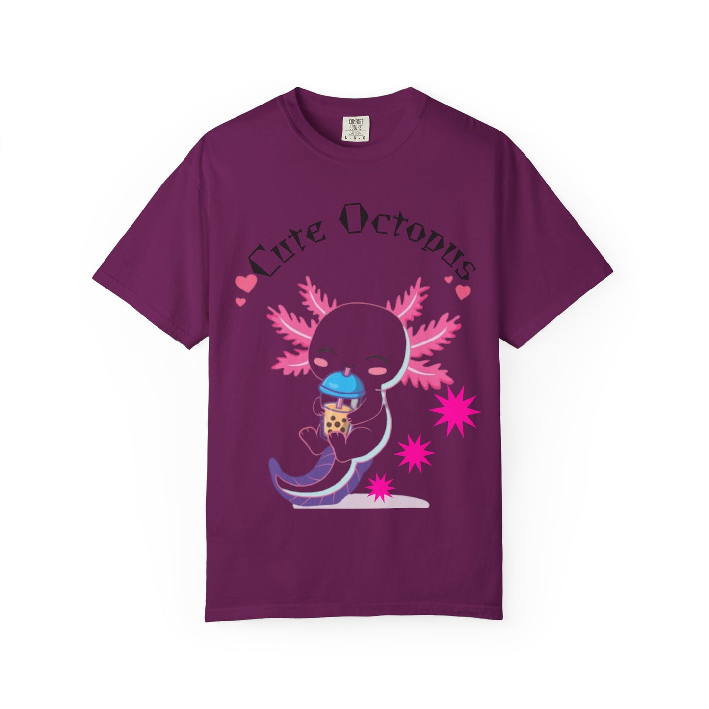 Cute Octopus Graphic T-Shirt, Unisex, Fun Gift, Casual Wear, Summer Style, Beach Vibes