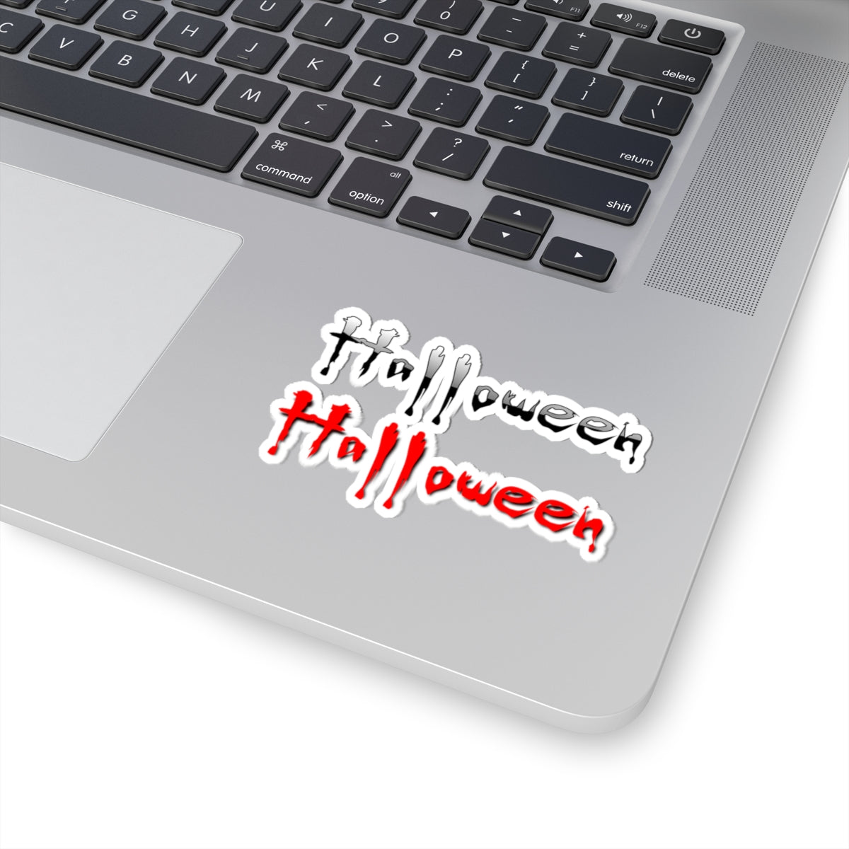 Halloween Kiss-Cut Stickers, Spooky Decor, Laptop Stickers, Party Favors, Halloween Gifts, Wall Art, Seasonal Decor,  Spooky October 31 Holiday Decor | USA Laptop & Party Stickers
