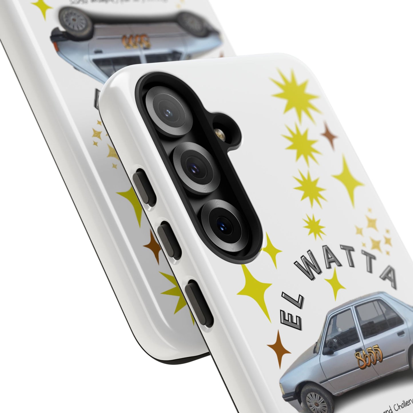 El Watta Phone Case - Retro Car Design, Tough Case, Unique Gift for Car Lovers, Funny Phone Accessory, Fun Birthday Present