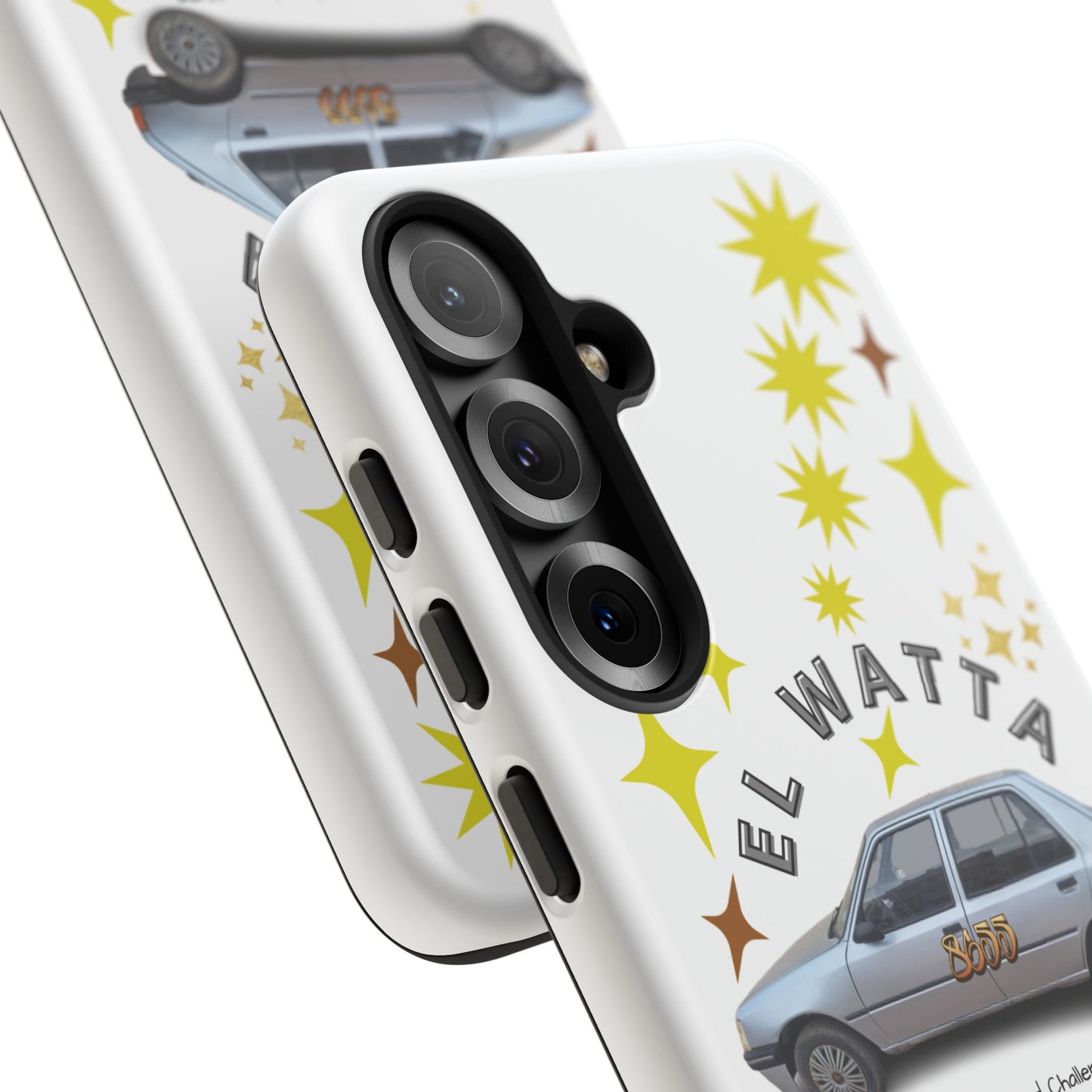 El Watta Phone Case - Retro Car Design, Tough Case, Unique Gift for Car Lovers, Funny Phone Accessory, Fun Birthday Present