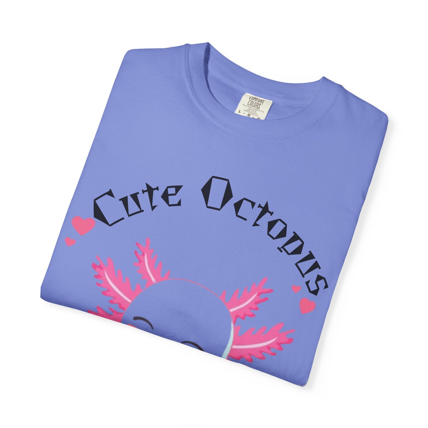 Cute Octopus Graphic T-Shirt, Unisex, Fun Gift, Casual Wear, Summer Style, Beach Vibes