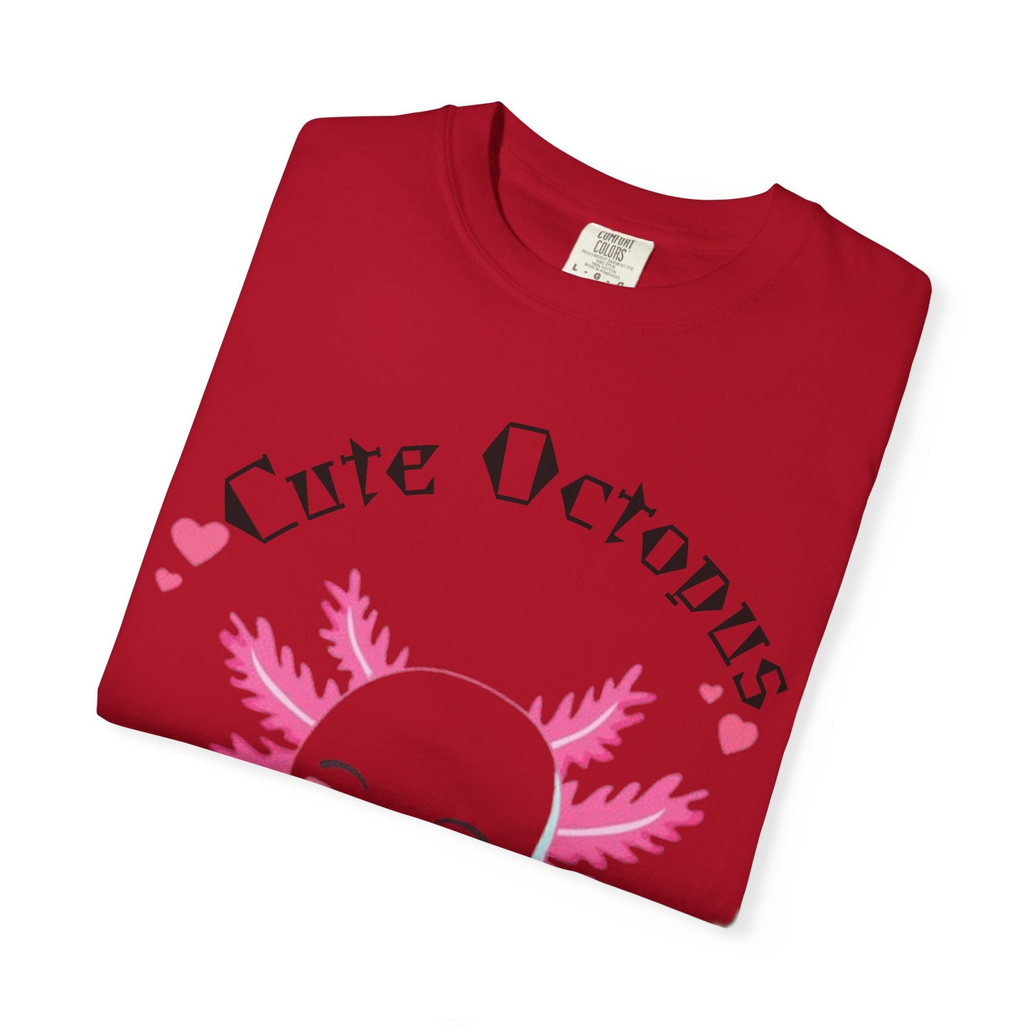 Cute Octopus Graphic T-Shirt, Unisex, Fun Gift, Casual Wear, Summer Style, Beach Vibes