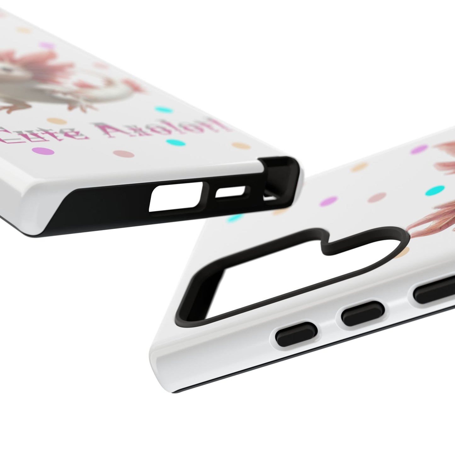 Cute Axolotl Phone Case, Kawaii Phone Cover, Gifts for Kids, Animal Lover Accessories, Cute Axolotl Design