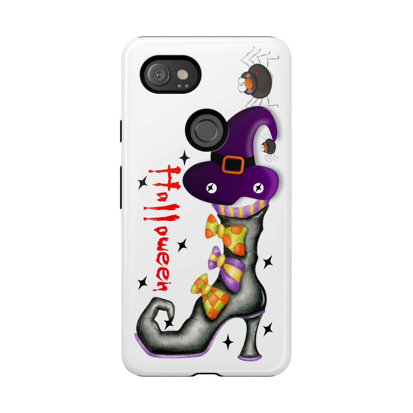 Halloween Phone Case, Tough Cases, Spooky Phone Cover, Witch Hat Design, Holiday Accessory, Fall Gift Idea