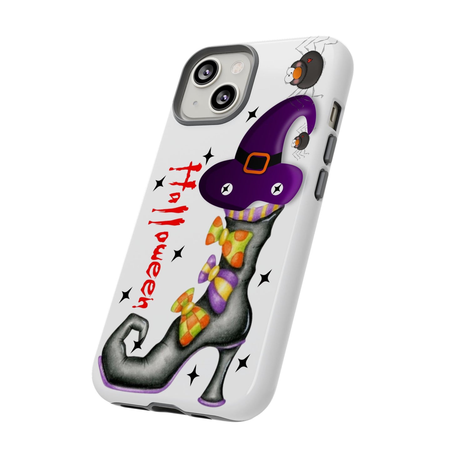 Halloween Phone Case, Tough Cases, Spooky Phone Cover, Witch Hat Design, Holiday Accessory, Fall Gift Idea