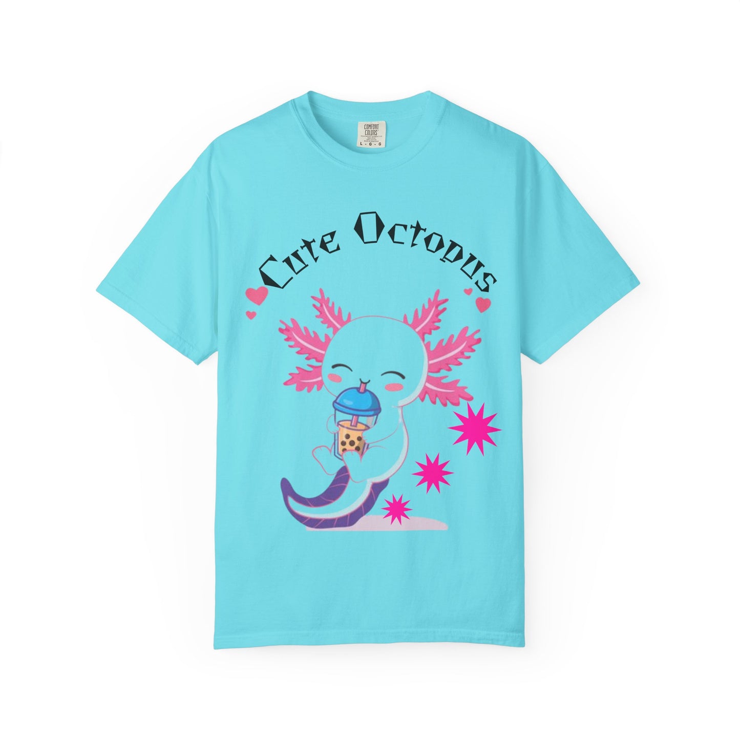 Cute Octopus Graphic T-Shirt, Unisex, Fun Gift, Casual Wear, Summer Style, Beach Vibes