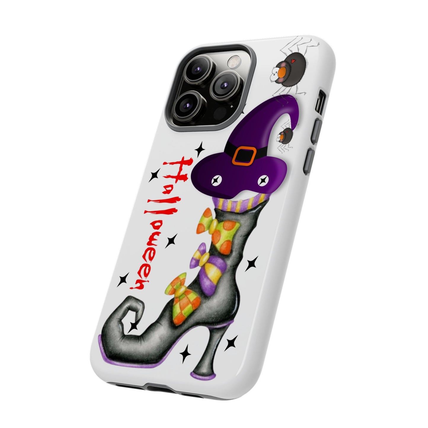 Halloween Phone Case, Tough Cases, Spooky Phone Cover, Witch Hat Design, Holiday Accessory, Fall Gift Idea