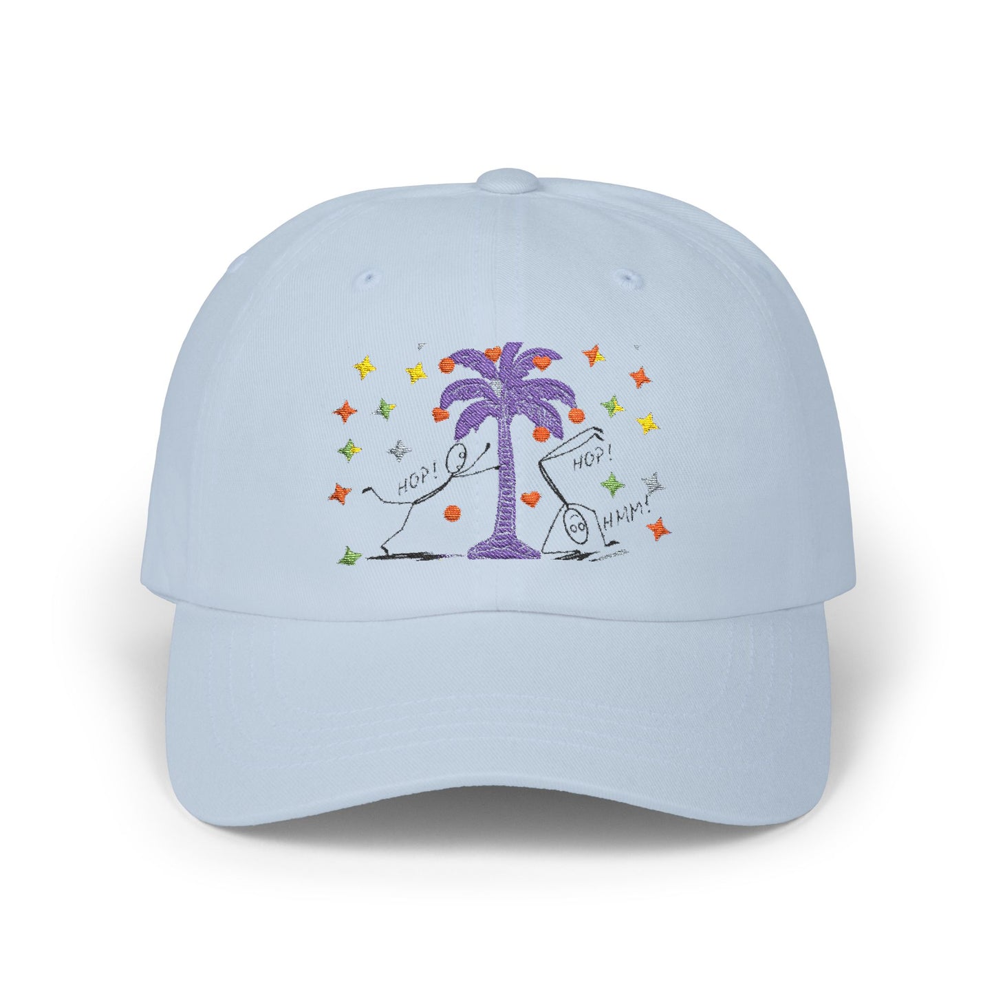 Chic Dad Cap - Fun Palm Tree Design, Summer Style, Gift for Fathers Day, Casual Wear, Fashionable Accessory