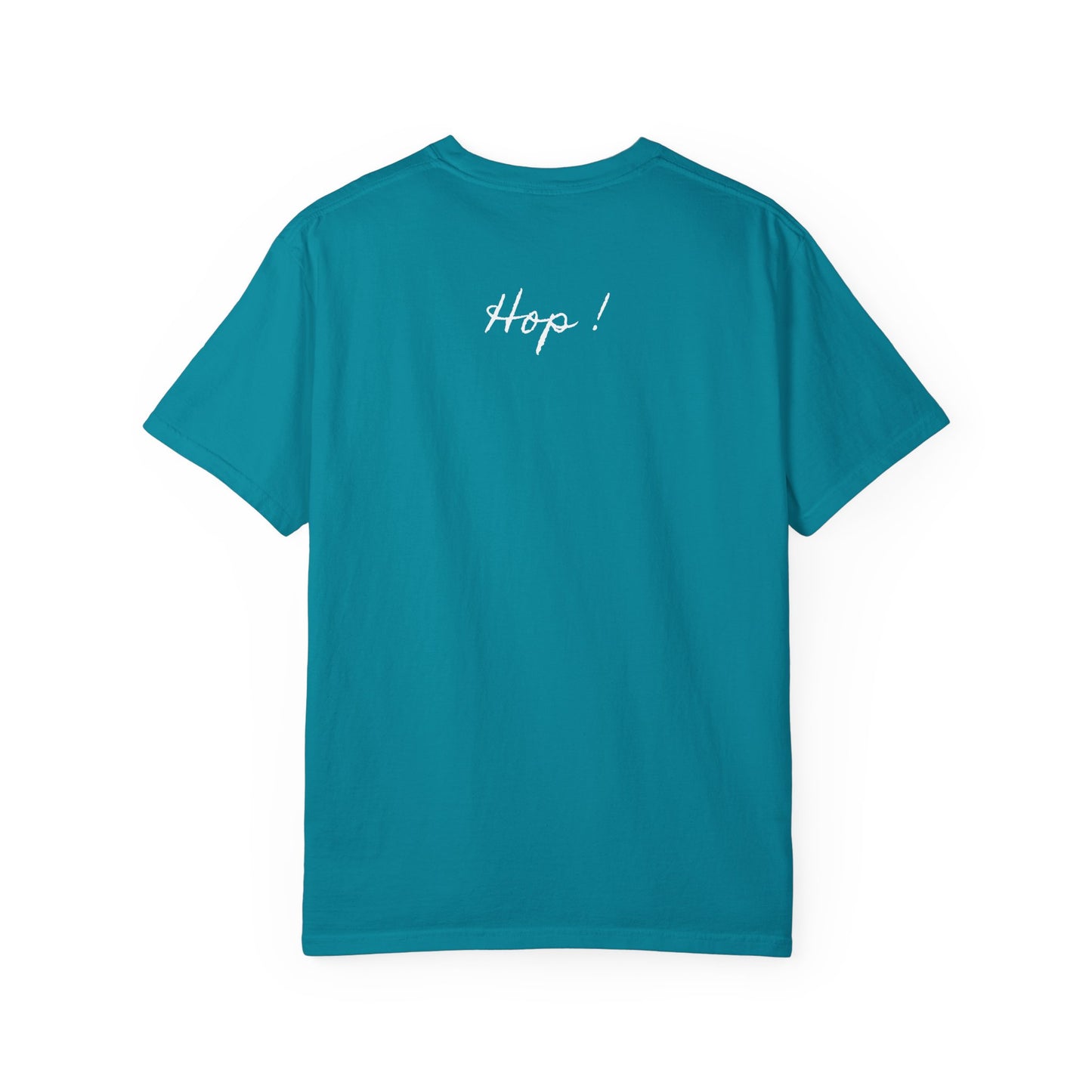 Hop! Palm T-Shirt, Summer Vibes, Beachwear, Casual Style, Gift for Friends, Travel Essential