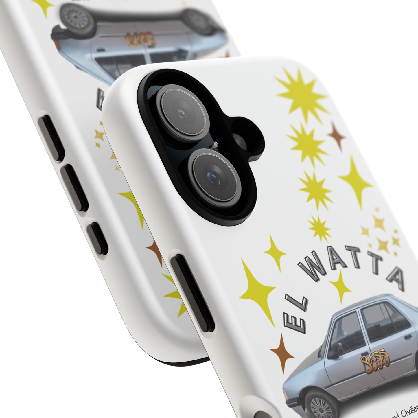 El Watta Phone Case - Retro Car Design, Tough Case, Unique Gift for Car Lovers, Funny Phone Accessory, Fun Birthday Present