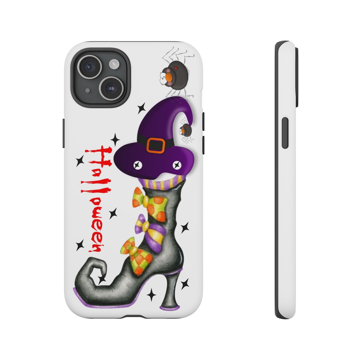 Halloween Phone Case, Tough Cases, Spooky Phone Cover, Witch Hat Design, Holiday Accessory, Fall Gift Idea