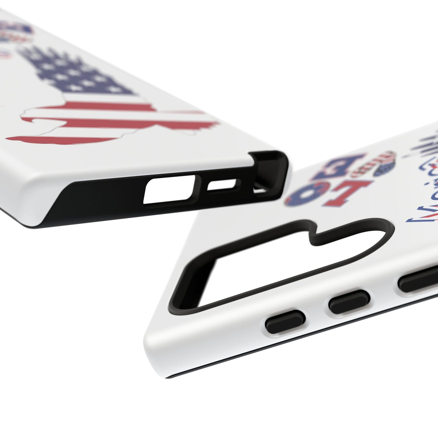 Patriotic Phone Case, Love America Design, American Flag Accessory, Perfect Gift for Veterans, Independence Day, Memorial Day