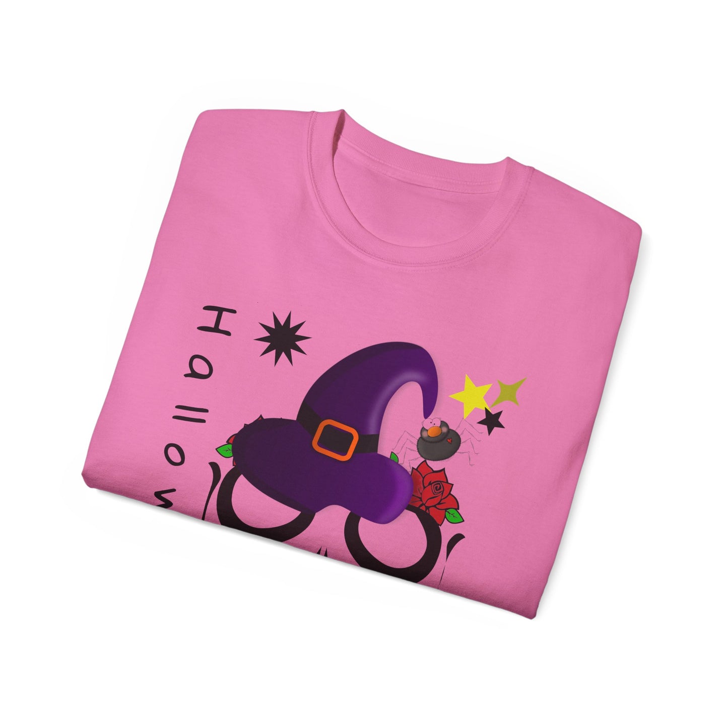 Skull & Rose Halloween T-Shirt – Spooky Friday October 31, 2025 Tee | USA Gothic Horror Style Rose Graphic Tee, Floral Skull T-Shirt, Gift for Halloween, Festival Apparel