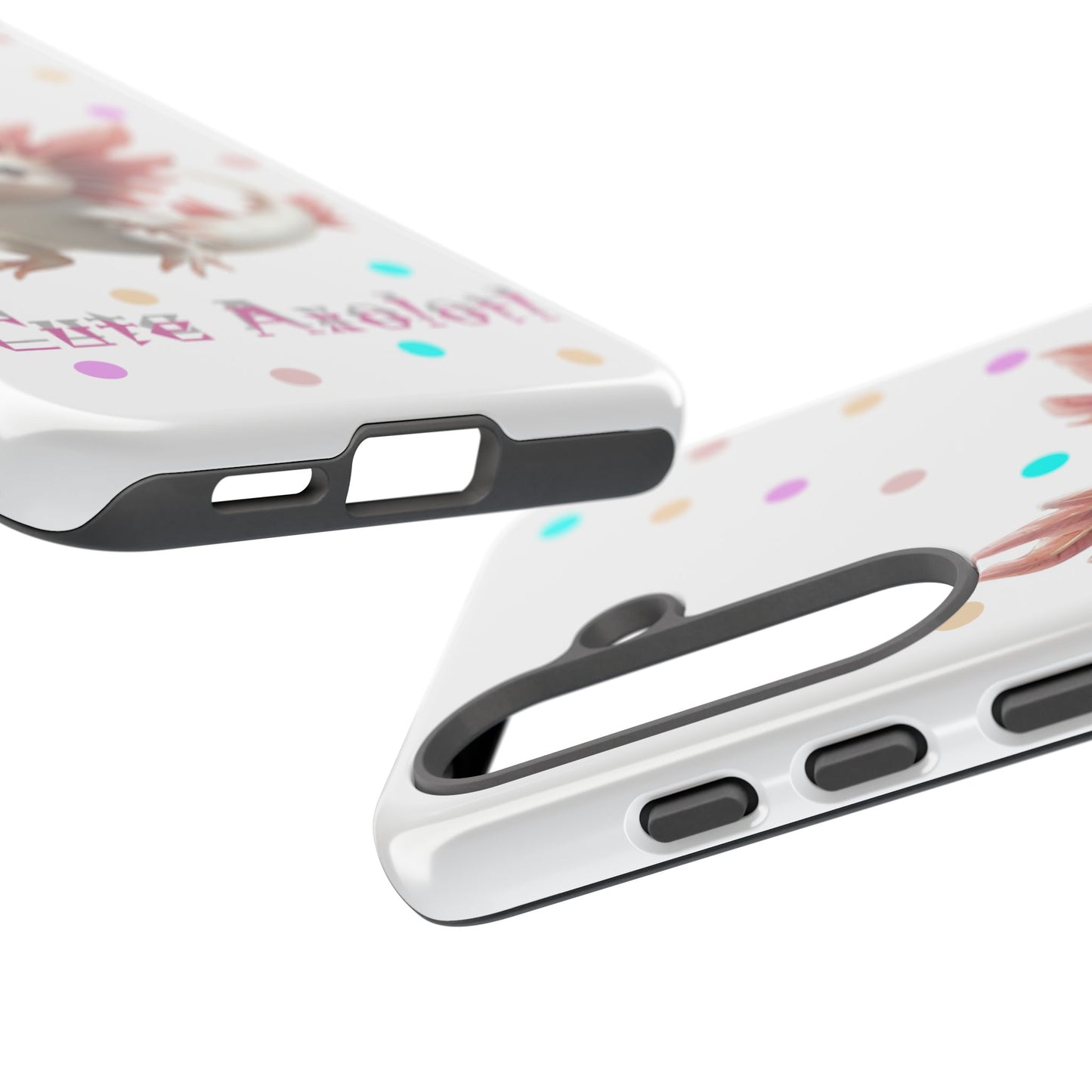 Cute Axolotl Phone Case, Kawaii Phone Cover, Gifts for Kids, Animal Lover Accessories, Cute Axolotl Design