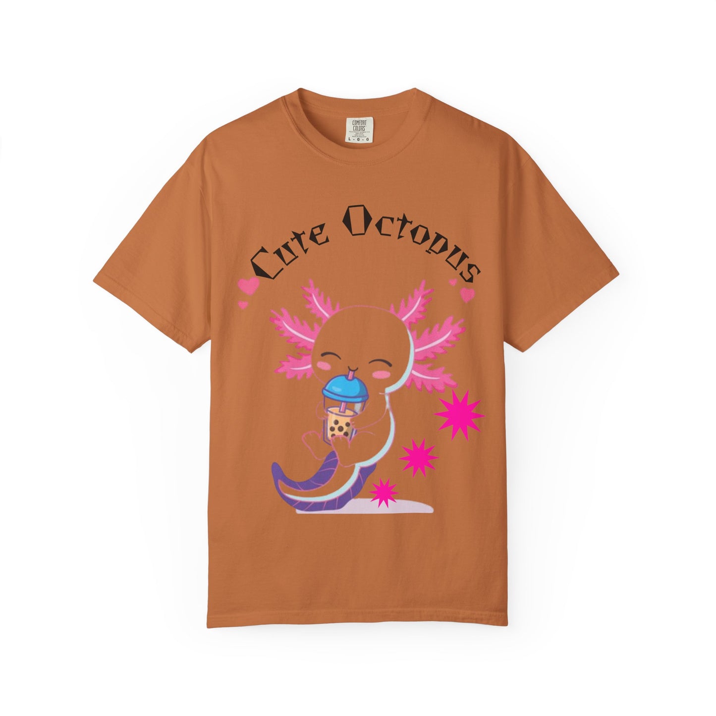 Cute Octopus Graphic T-Shirt, Unisex, Fun Gift, Casual Wear, Summer Style, Beach Vibes