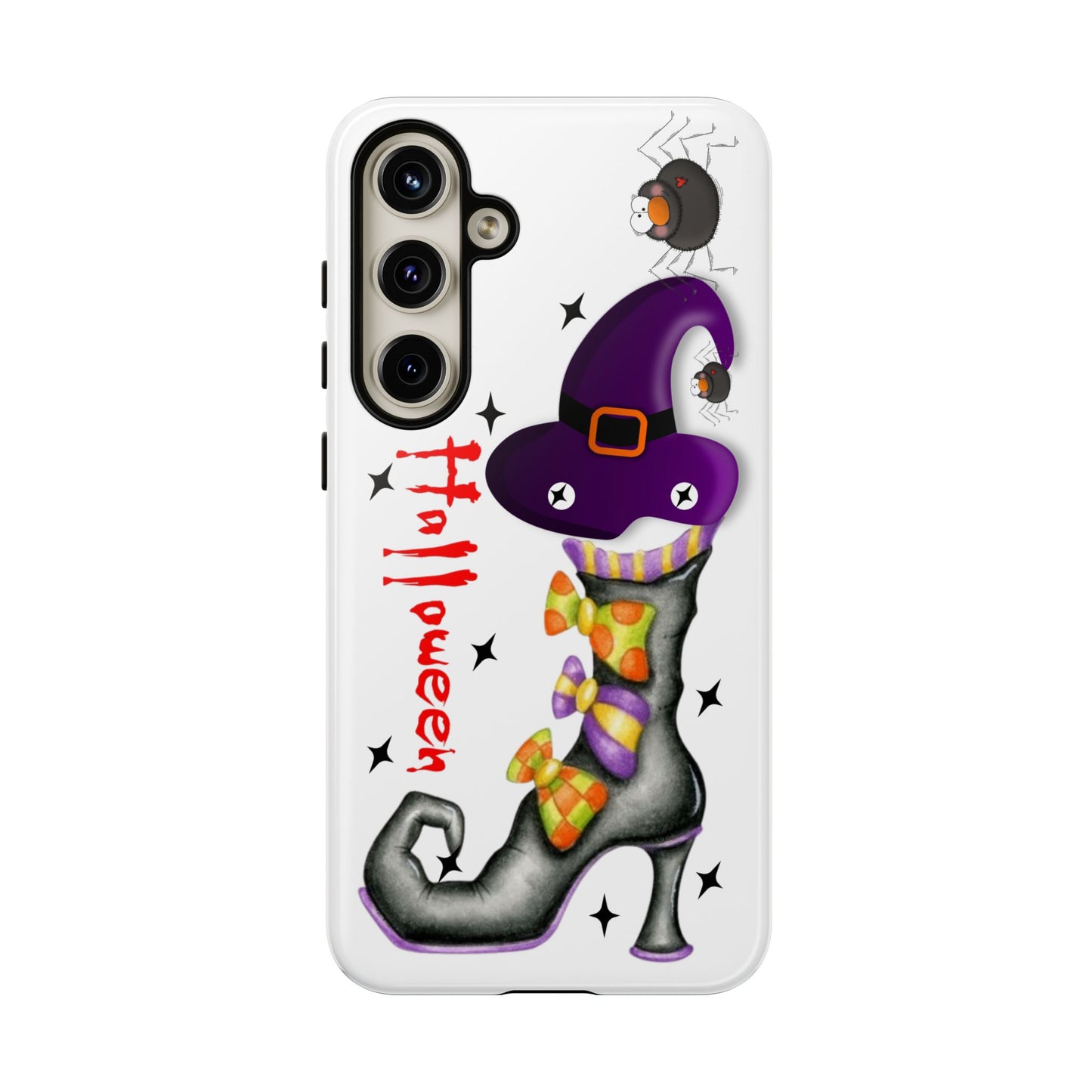 Halloween Phone Case, Tough Cases, Spooky Phone Cover, Witch Hat Design, Holiday Accessory, Fall Gift Idea