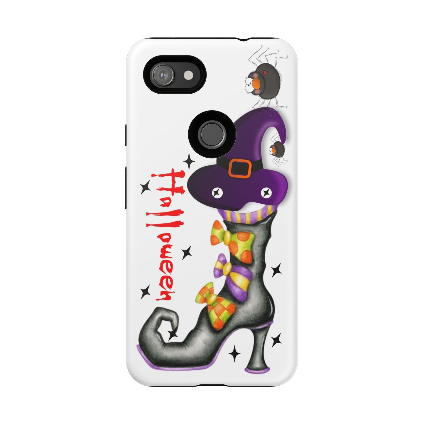 Halloween Phone Case, Tough Cases, Spooky Phone Cover, Witch Hat Design, Holiday Accessory, Fall Gift Idea