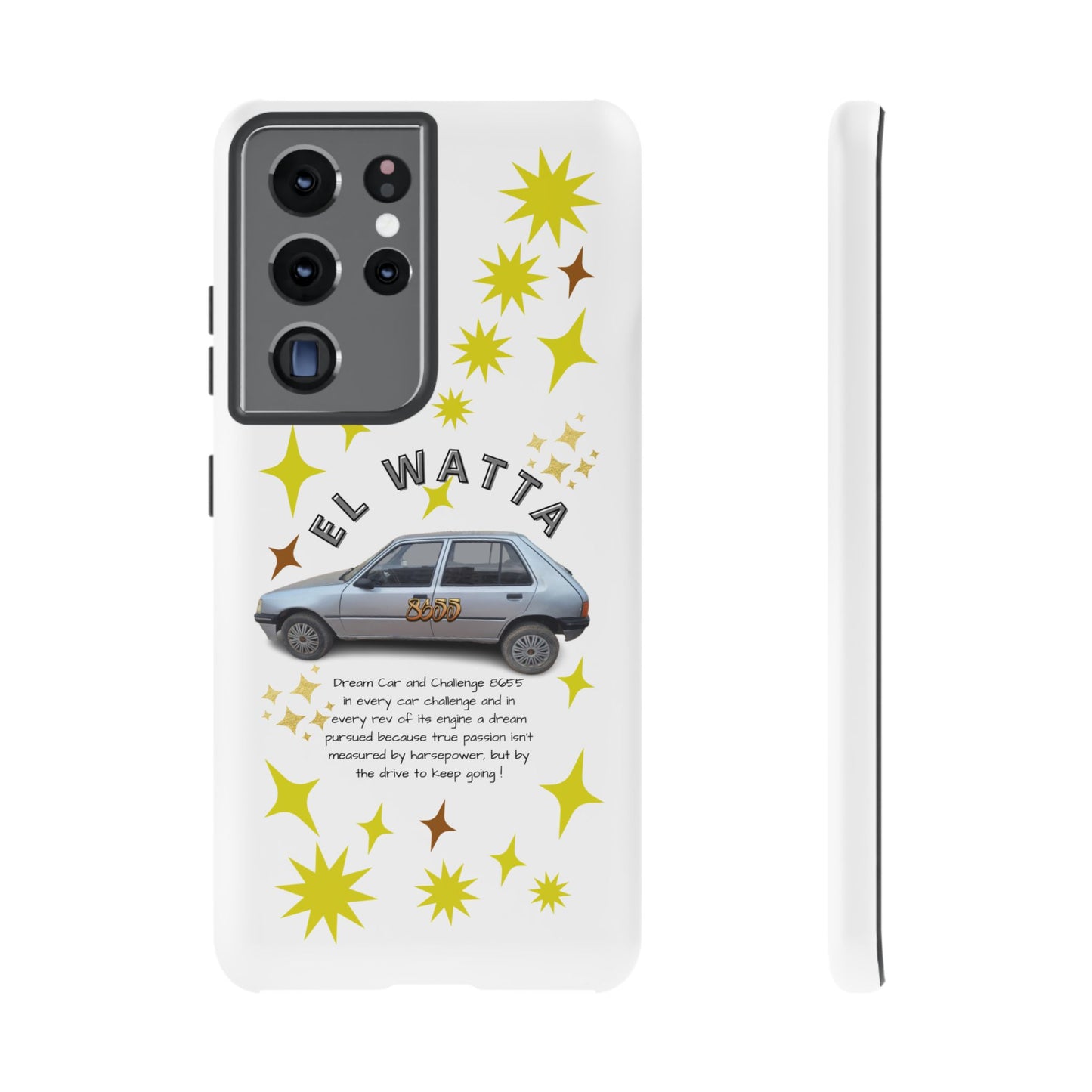 El Watta Phone Case - Retro Car Design, Tough Case, Unique Gift for Car Lovers, Funny Phone Accessory, Fun Birthday Present