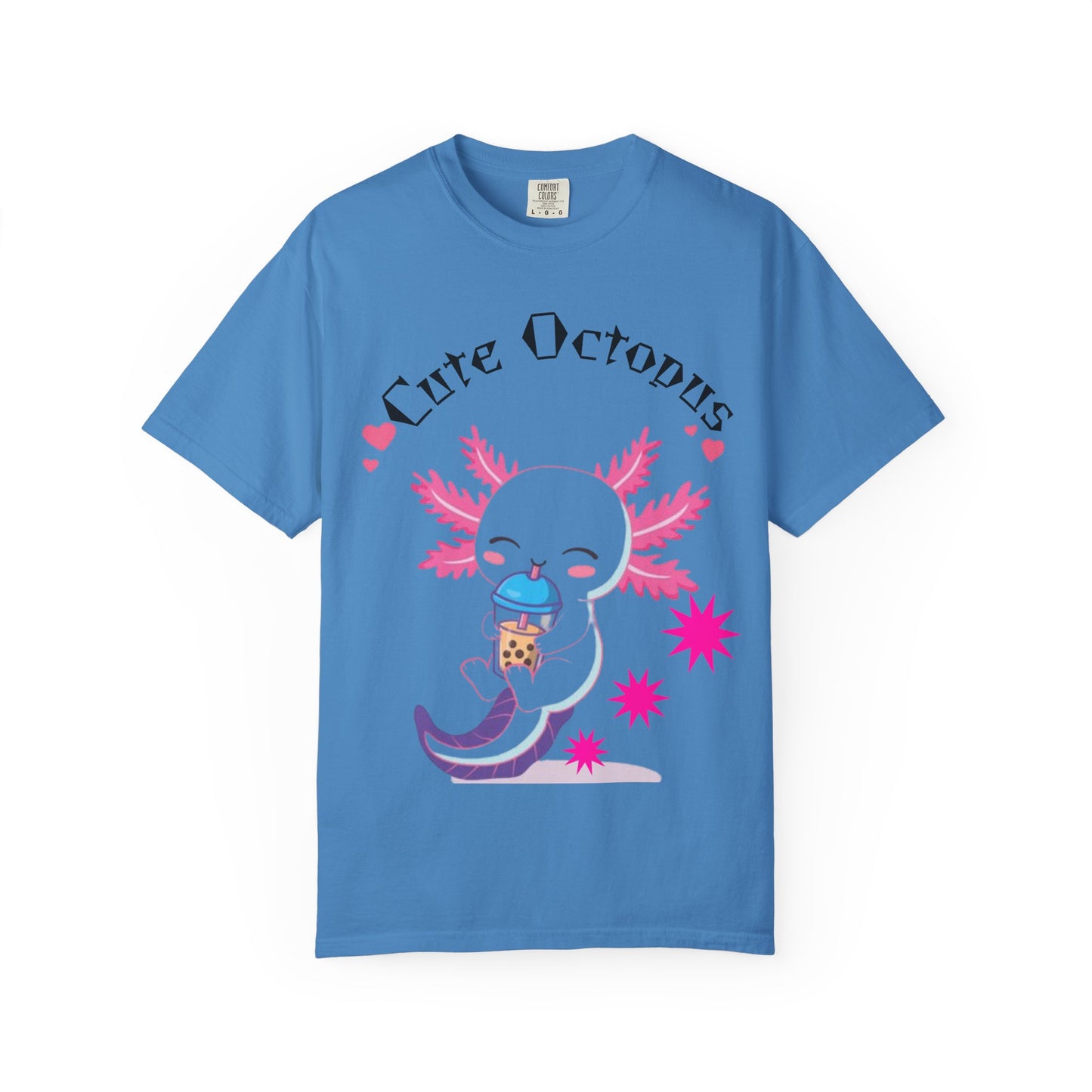 Cute Octopus Graphic T-Shirt, Unisex, Fun Gift, Casual Wear, Summer Style, Beach Vibes